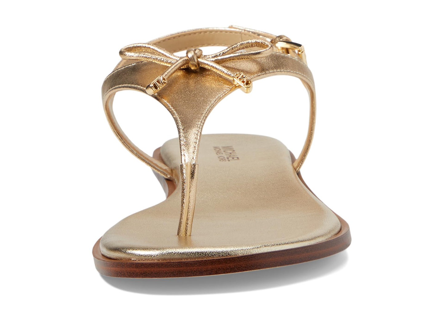 Michael Kors Nori Flat Thong Pale Gold 11 M