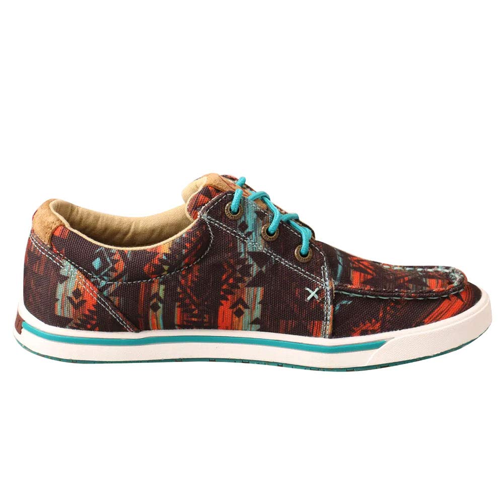 Twisted X Womens Hooey Midnight Aztec Loper Multi 10
