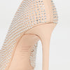 SCHUTZ Women's Sybil Pumps, Light Nude, Tan, Clear, 6.5 Medium US