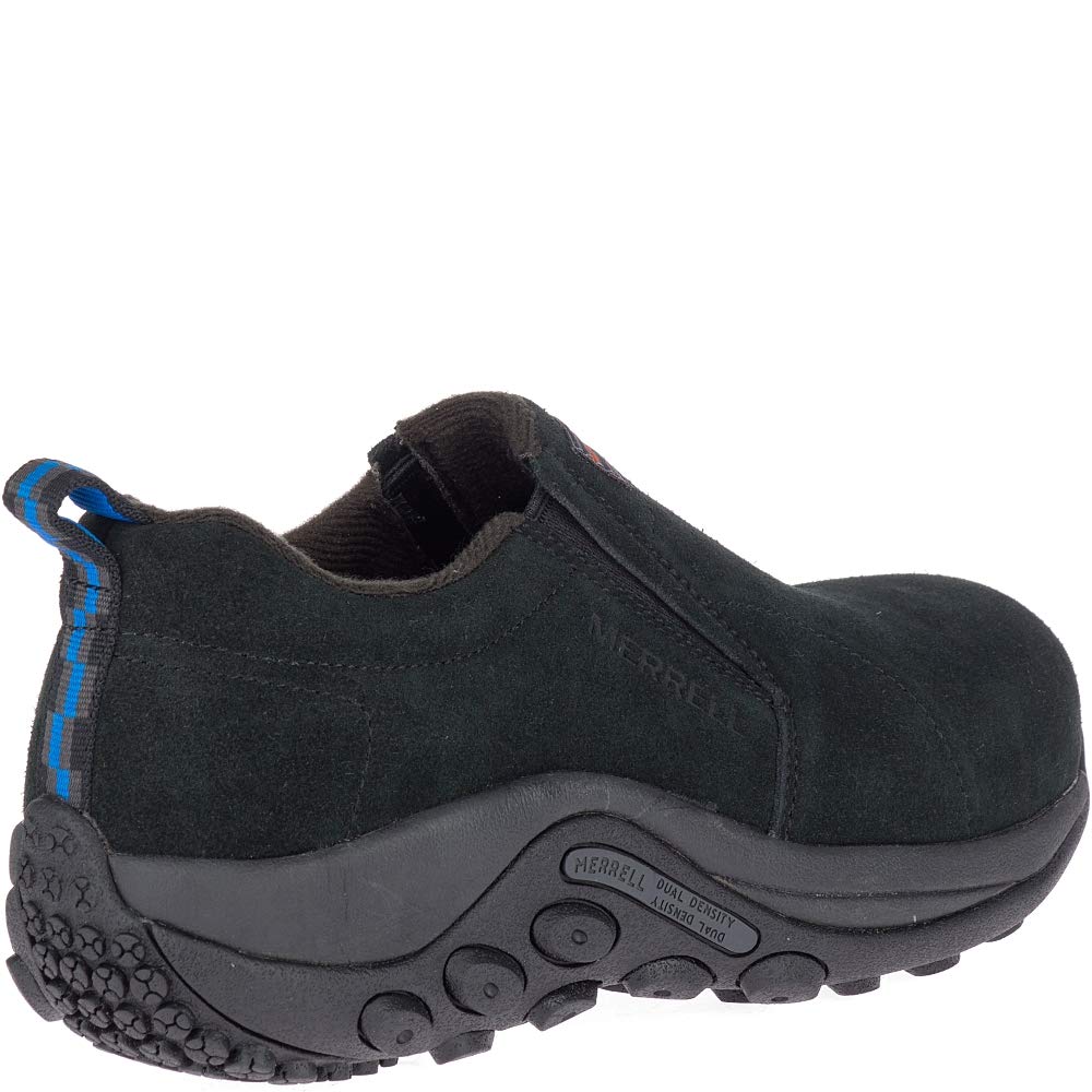 Merrell Men's Jungle Moc Alloy Toe, Black, 7.5
