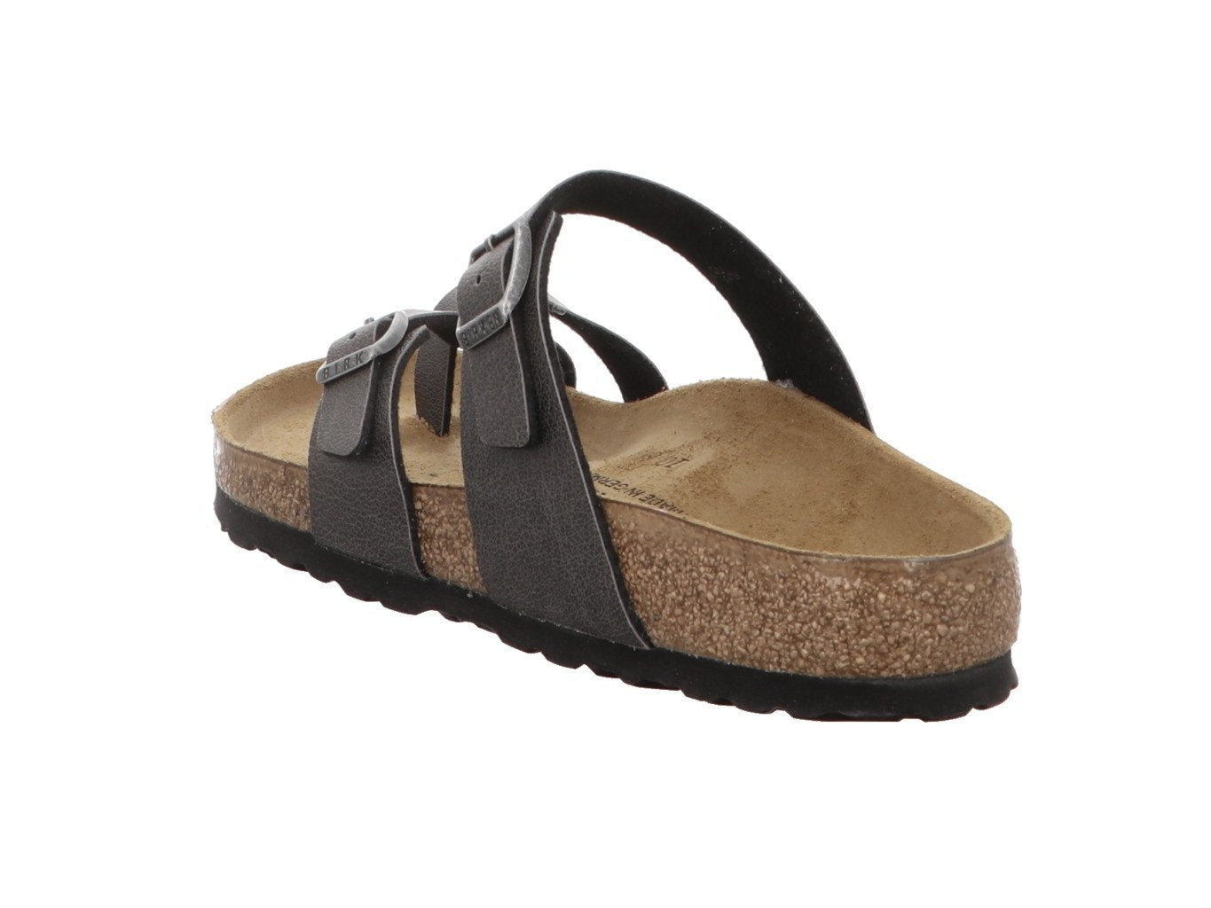 Birkenstock Womens Mayari Birko-Flor Flip Flop Summer Sandals - Anthracite - 10-10.5