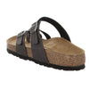 Birkenstock Women's Slippers Mule, Anthracite Pull Up L, 6