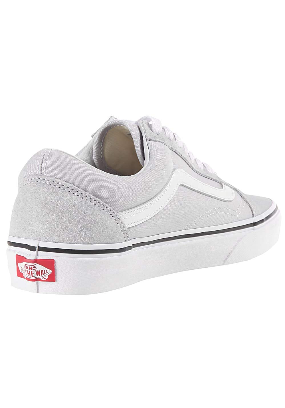 Vans Old Skool Gray Dawn/True White (9.5 M US Women / 8 M US Men, Gray Dawn/True White)
