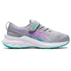 ASICS Girl's Novablast 2 PS (Toddler/Little Kid) Piedmont Grey/Lavender Glow 2.5 Little Kid M