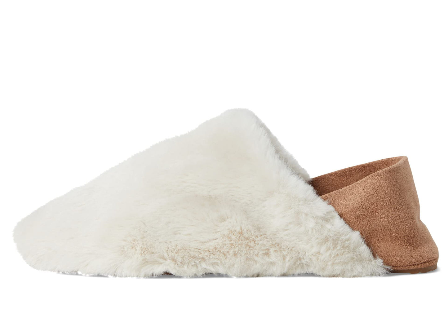 Cole Haan Shearling Slipper Natural Shearling/Angora Suede 7 B (M)