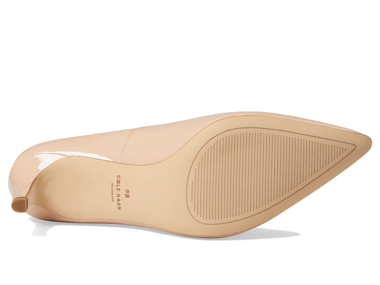 Cole Haan Vandam Pump 65 mm Brush Patent Leather 7 B (M)