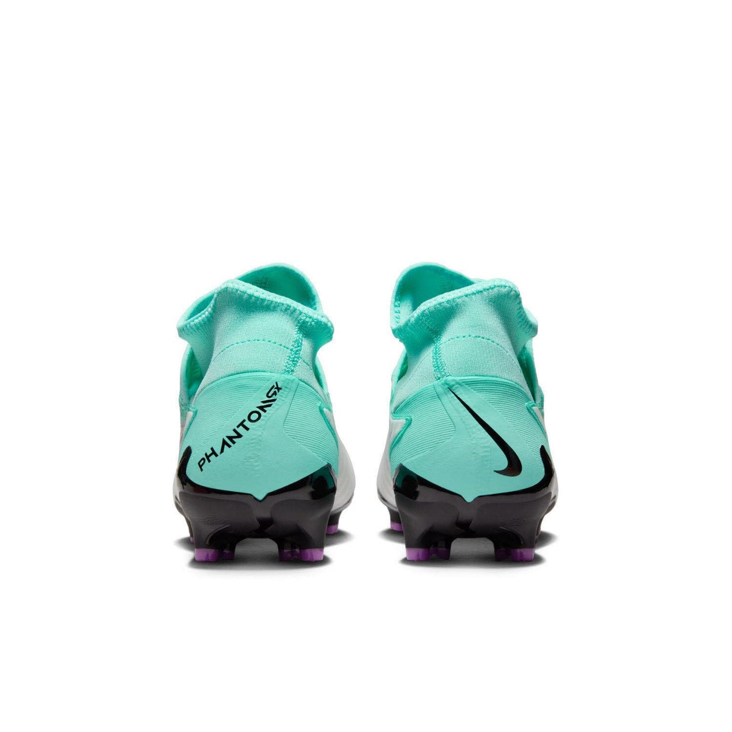 Nike Phantom GX Pro Firm-Ground High-Top Soccer Cleats (DD9465-300, Hyper Turquoise/Fuchsia Dream/White/Black) Size 6