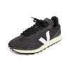 Veja Women's Rio Branco Sneakers, Black/White/Oxford Grey, 11 Medium US