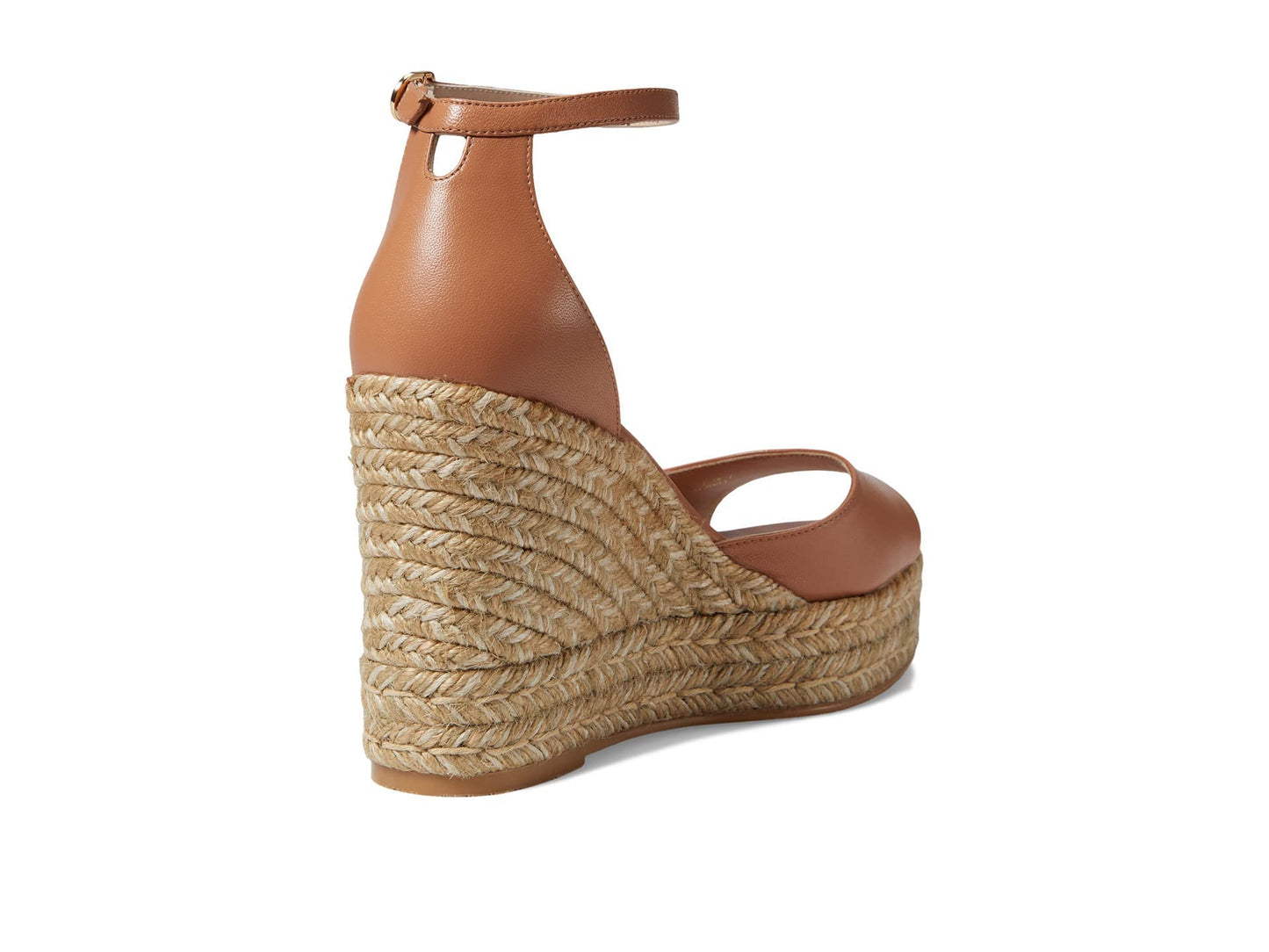 Stuart Weitzman Nudistcurve Espadrille Wedge Tan 1 9 B