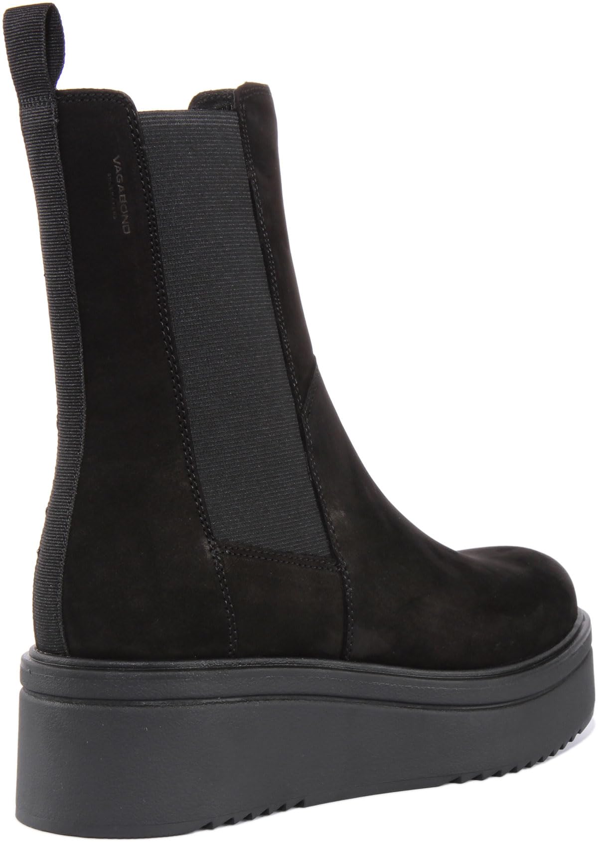 Vagabond Shoemakers Tara Nubuck Chelsea Bootie Black EU 39 (US Women's 9) M