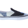 Vans K Classic Slip-On Patchwork (Little Kid) Sneaker, Denim Navy/True White, 11 US Unisex