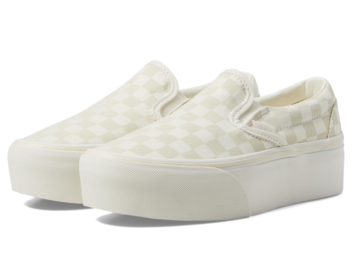 Vans Unisex Classic Slip-On Stackform White Men 9.5 Women 11 Medium