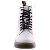 Dr Martens Zavala T Lamper Combat Boot White in Size 6
