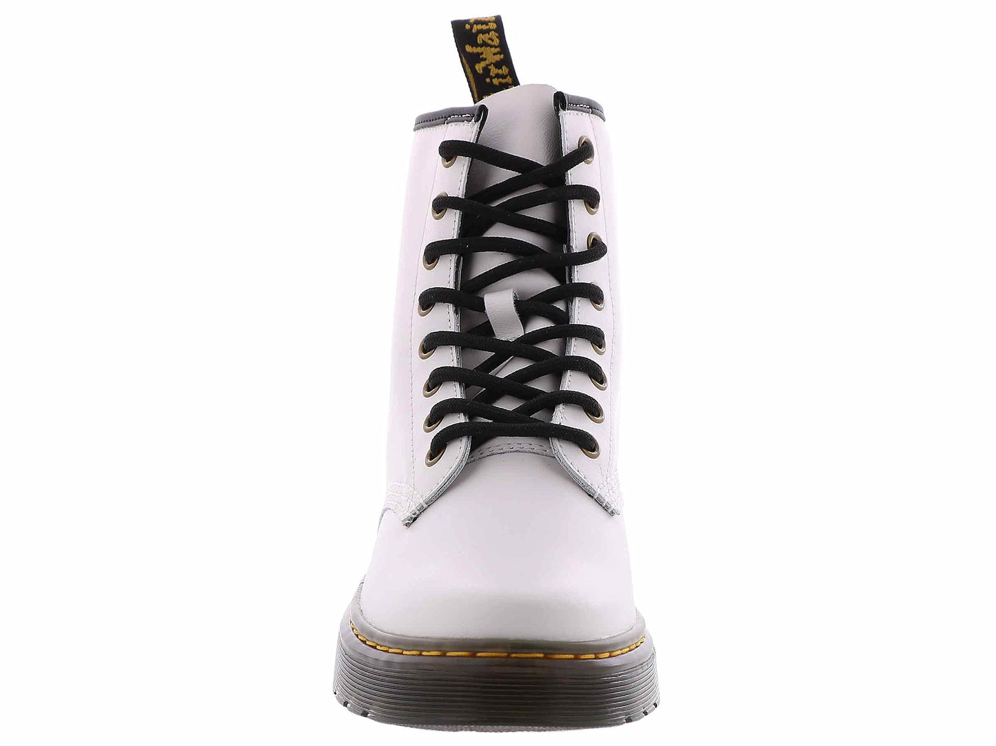 Dr Martens Zavala T Lamper Combat Boot White in Size 6