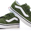 Vans Kids Old Skool V (Infant/Toddler) Sneaker, Color Theory Pesto, 6 US Unisex