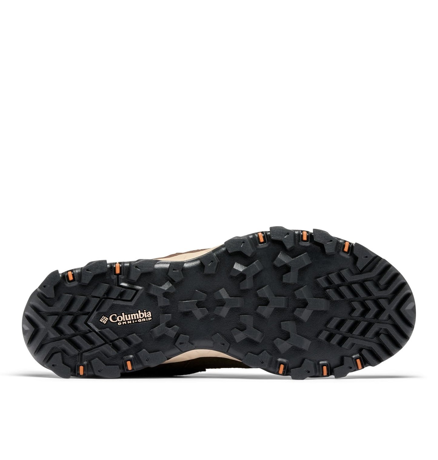 Columbia Men's Valley Pointe Waterproof, Camo Brown/Caramel, 15