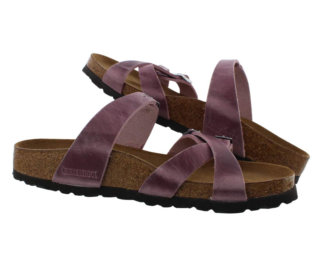 Birkenstock Women's Franca Oiled Leather Lavender Blush 40 N