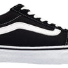 Vans Men's Ward Sneaker, Suede Canvas Black White, 7 M US