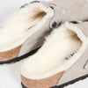 Birkenstock Men's Boston Shearling Sandals, Stone Coin/Natural, Grey, 10 Medium US