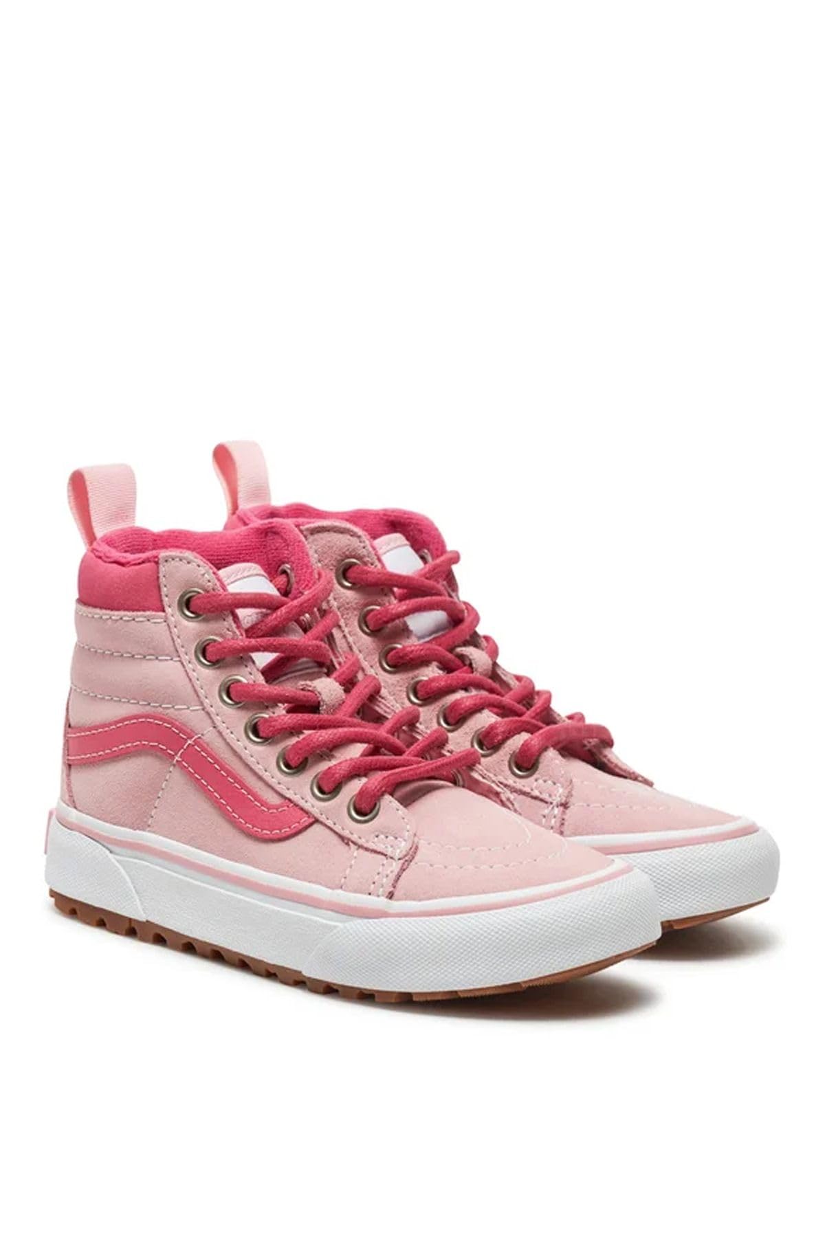 Vans MTE SK8-Hi (Little Kid) Sneaker, Pink/Multi, 1.5 US Unisex