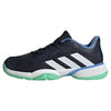 adidas Girl's Barricade (Little Kid/Big Kid) Ink/White/Blue Fusion 4 Big Kid M