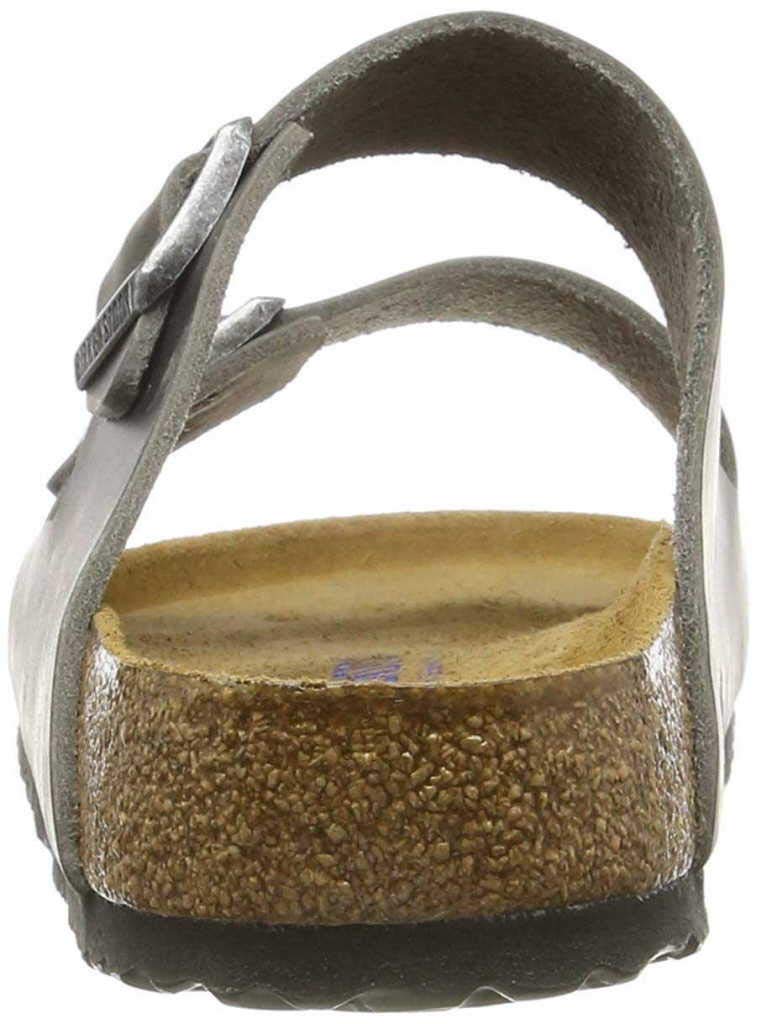 Birkenstock Arizona BS SFB 1011299, Sandals, Iron Grey, 41 EU Étroit