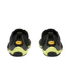 Vibram Men's FiveFingers V-Run | Barefoot Road Running Shoes for Natural Comfort & Stability, Black/Yellow, 45 EU / 11-11.5 US