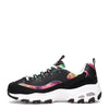 Skechers womens D'lites-galaxy Fantasy Sneaker, Bkmt, 8.5 US