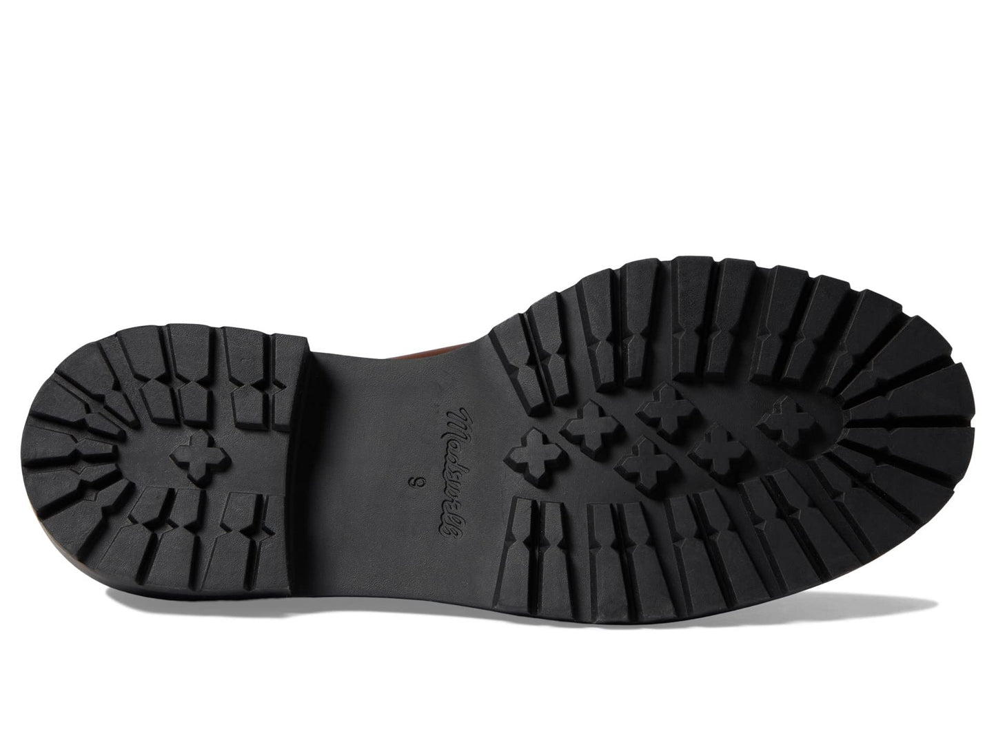 Madewell The Bradley Lugsole Loafer in Leather - Slip on Style with Slight Heel, Comfortable and, Trendy Loafers Stable 5 M
