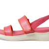 Cole Haan Women's Zerogrand Meritt Sandals Flat, Ivory/Oat/Ivory, 10 Wide