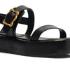 Schutz Women's Wavy Flatform Black 5.5 Medium