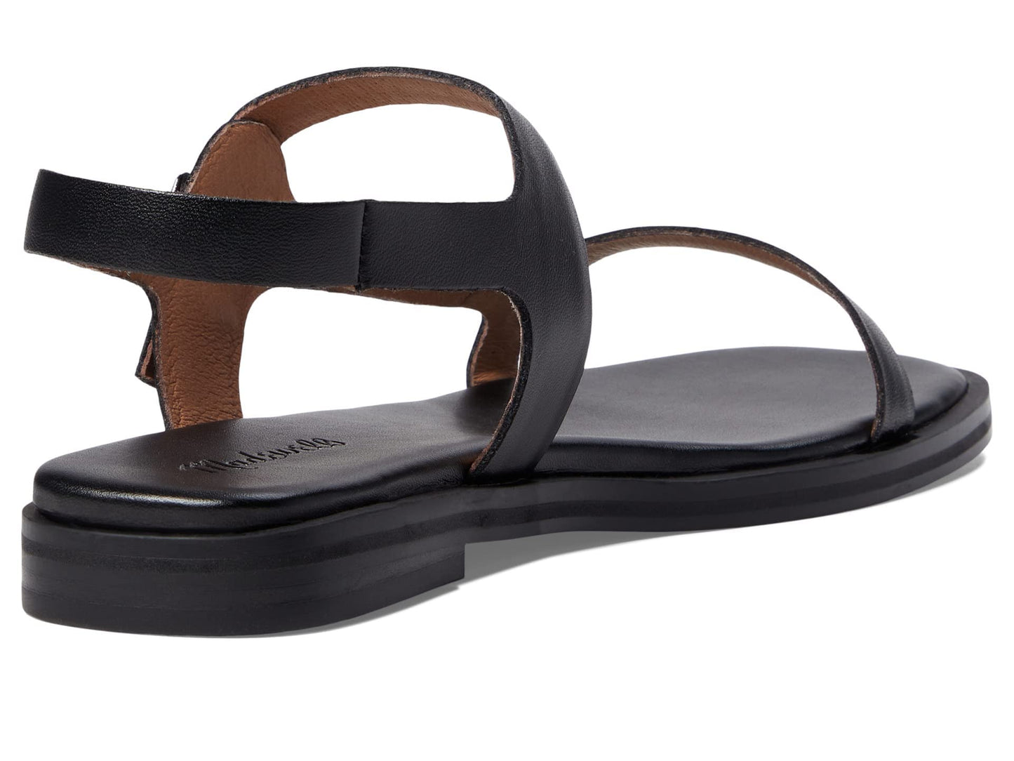 Madewell Dory 90s Minimal Sandal True Black 8.5 M
