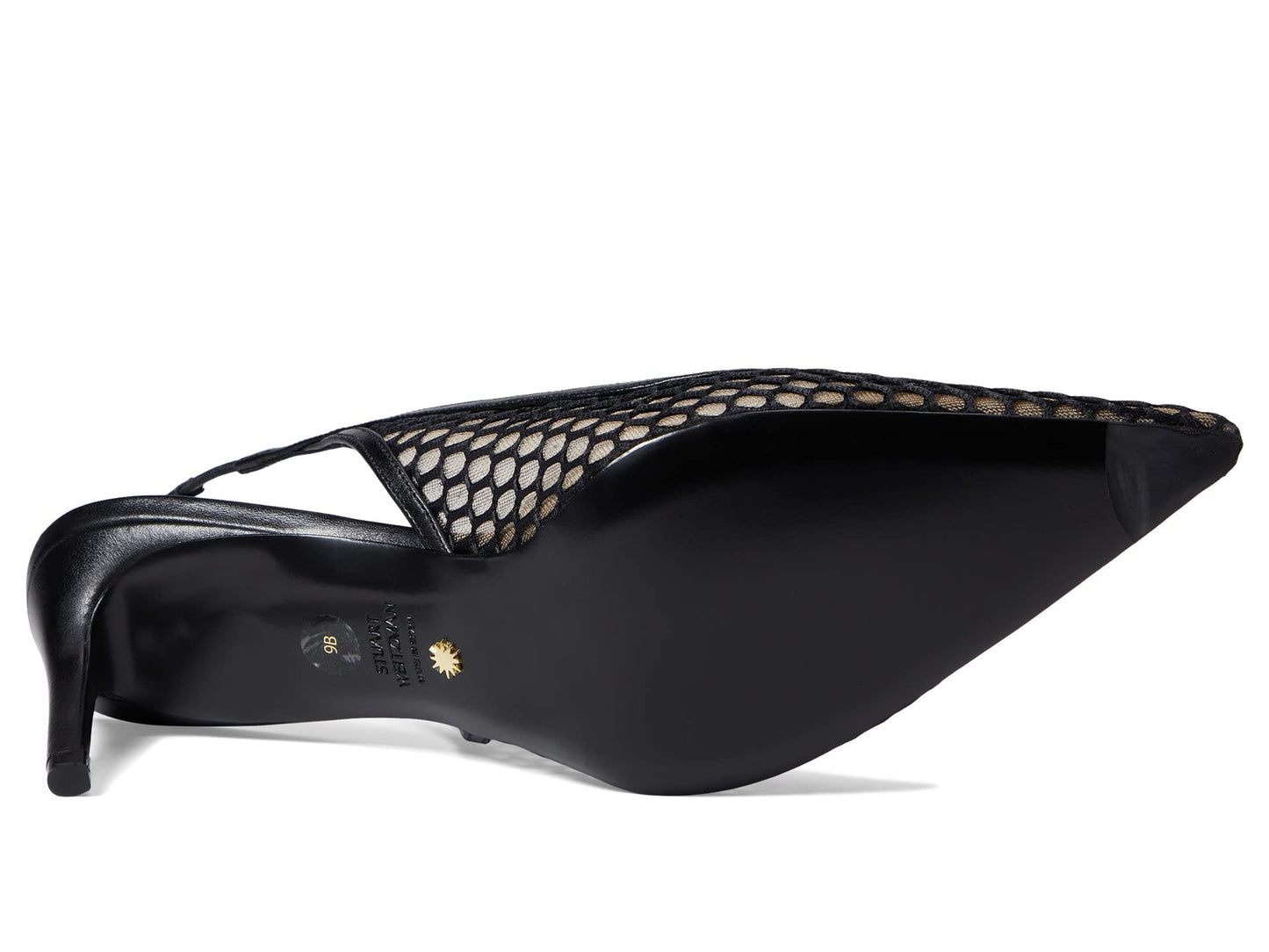 Stuart Weitzman 75 Slingback Pump Black 10.5 B