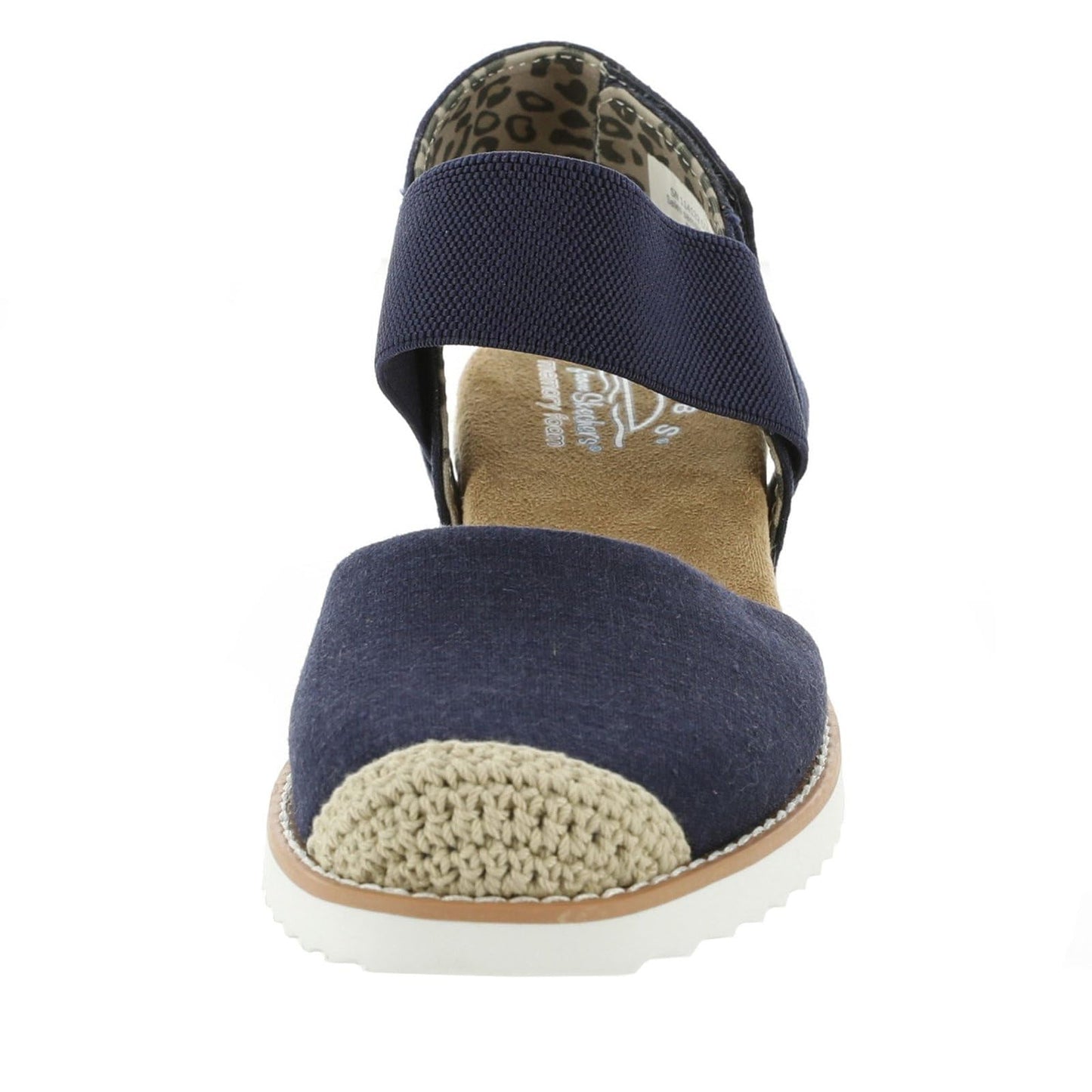 Skechers BOB Women's Desert KISS - Sun Shining NVY,7,M US
