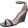 Stuart Weitzman Nudistcurve 85 Wedge Black 9 B