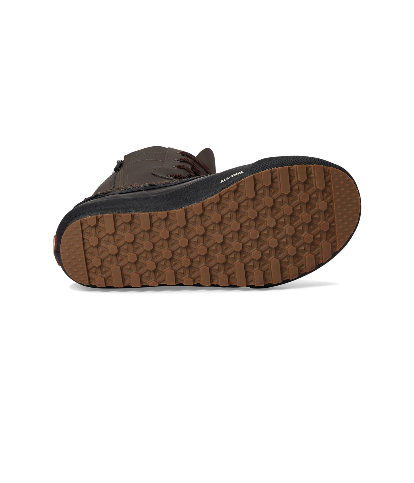 Vans Unisex U MTE Standard Zip Waterproof Snow Shoe, Brown/Black, 8 US Men