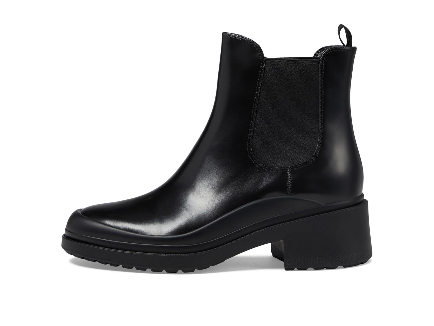 Cole Haan Women's Grand Ambition Westerly Bootie Black Box Calf Leather 8.5 Medium