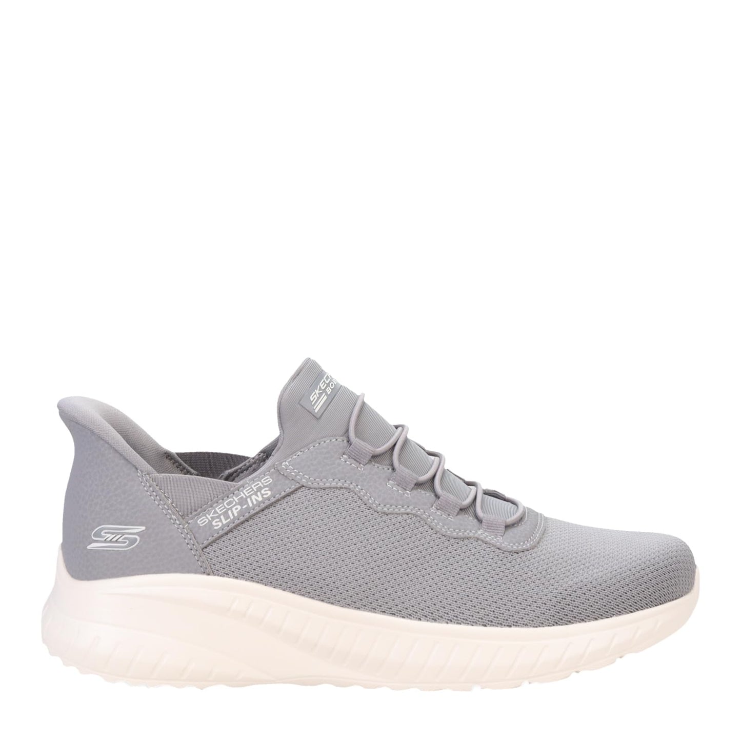 Skechers Men's Hands Free Slip-ins Skechers Bobs Squad Chaos - Daily Hype, Grey, 15 Wide