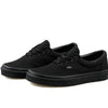 Vans Unisex Adults Era Classic Canvas Low-Top Trainers, Black (Black), 6.5 UK ((40 EU))