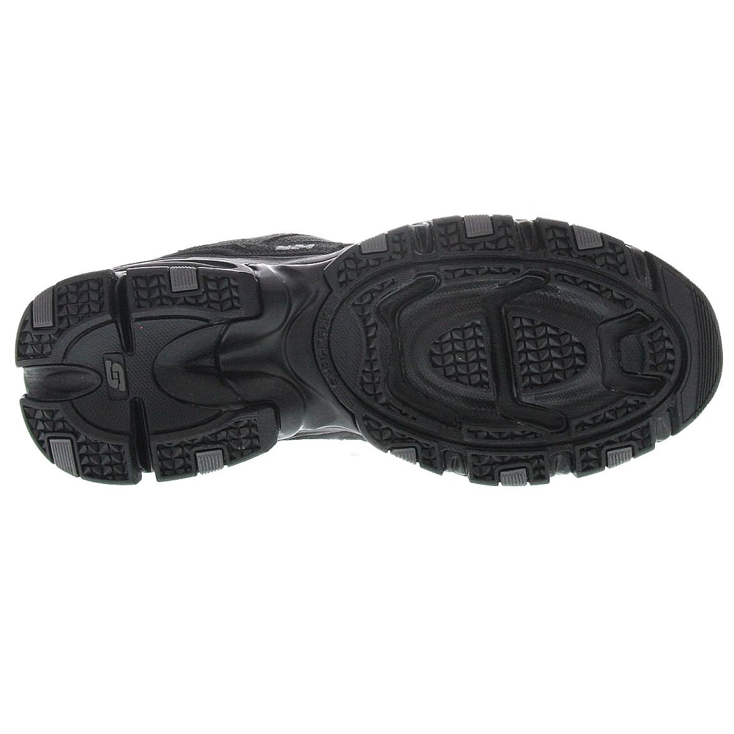 Skechers Sport Men's Vigor 2.0 Trait Memory Foam Sneaker, Black, 10.5 M US