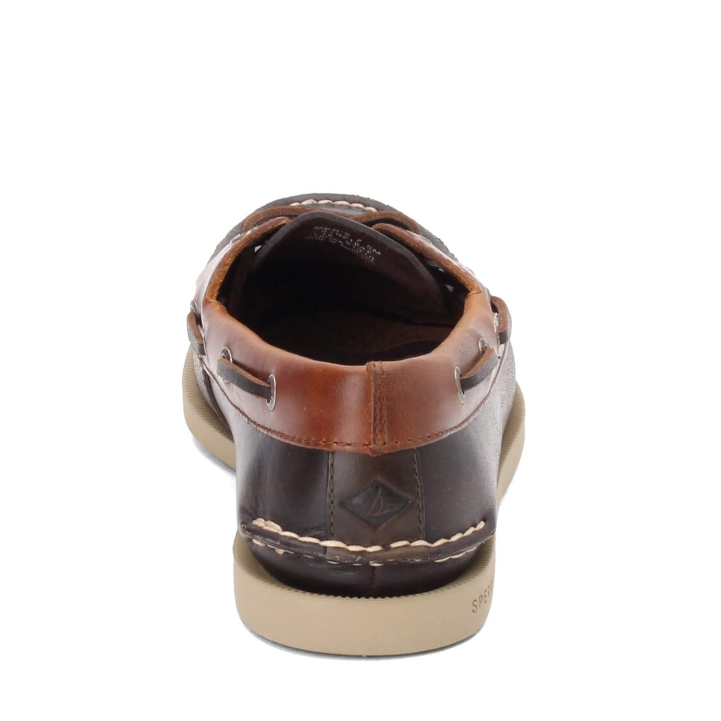 Sperry Men's A/O 2-Eye Plush Varsity Shoe, brown/tan, 10.5 M US