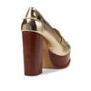Michael Kors Eden Loafer Pump Pale Gold 7 M