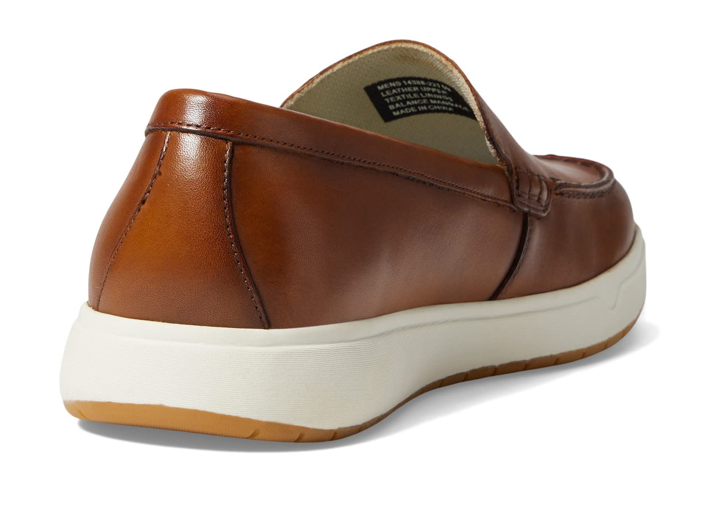 Florsheim Heist Moc Toe Venetian Loafer Mens Slip On 115 DM US Cognac