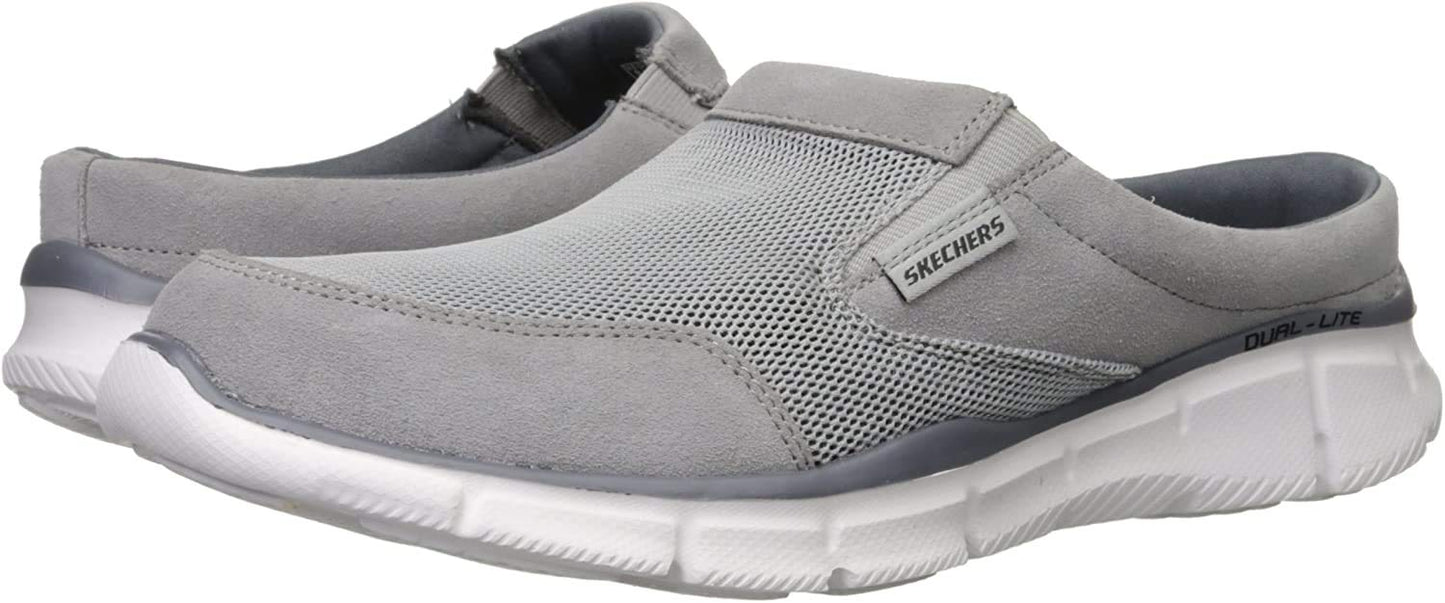 Skechers Sport Men's Equalizer Coast to Coast Mule, Grey, 11.5 W US
