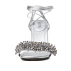 Michael Kors Lucia Sandal Silver 7.5 M