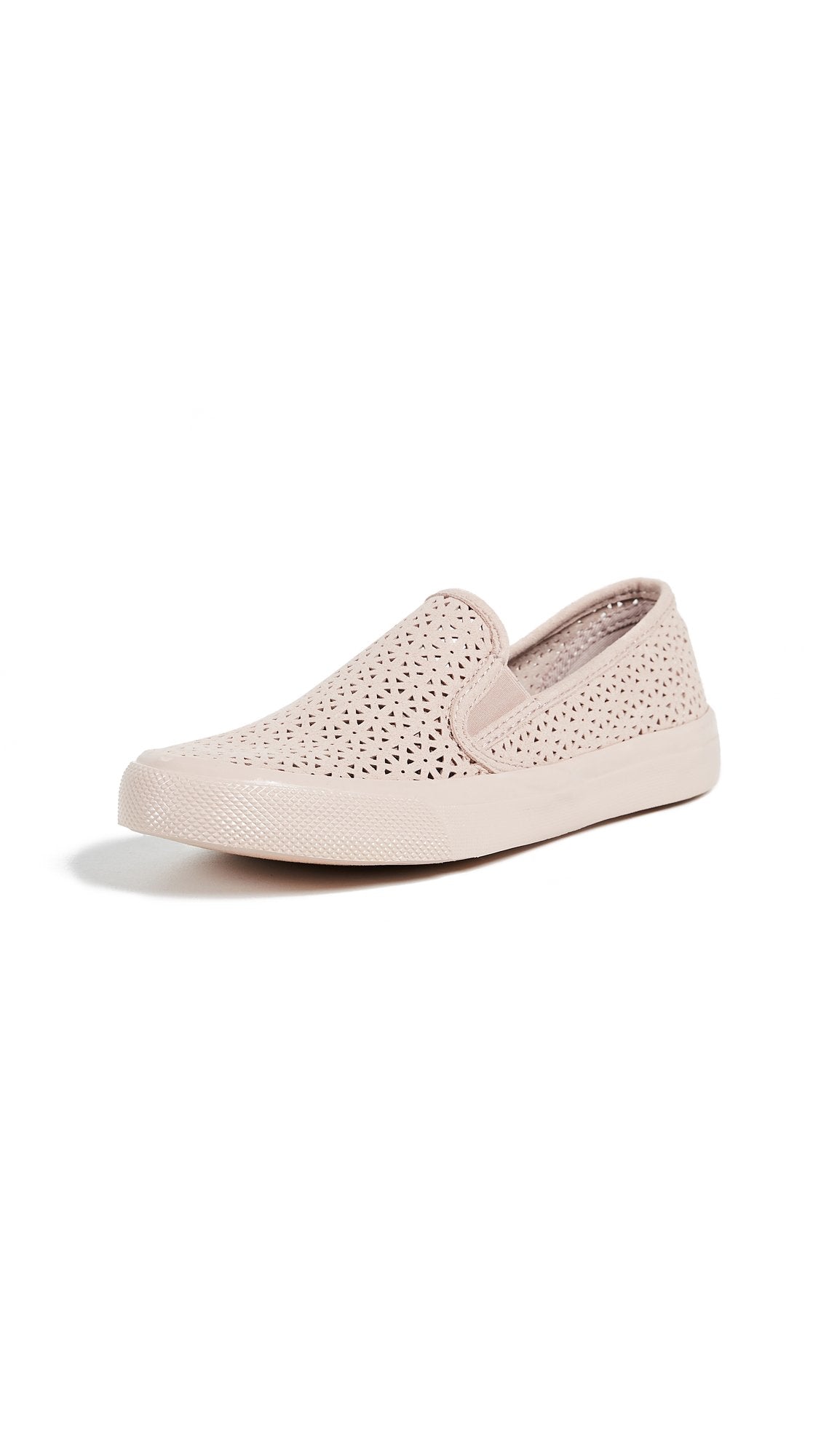 Sperry Top-Sider Women's Seaside Nautical Perf Shoe, Rose, 9 Medium US