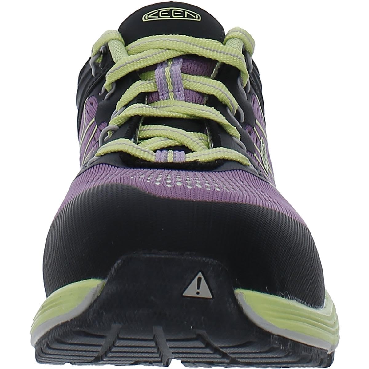 KEEN Utility Women's Vista Energy Low Height Sneakers Composite Toe Industrial Work Shoes, African Violet/Black, 11