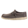Hey Dude Men’s Wally Washed Mud Size 11 | Men’s Shoes | Men’s Lace Up | Comfortable & Light-Weight
