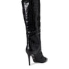 Schutz Womens Maryana Wide, Black, 5.5 Medium