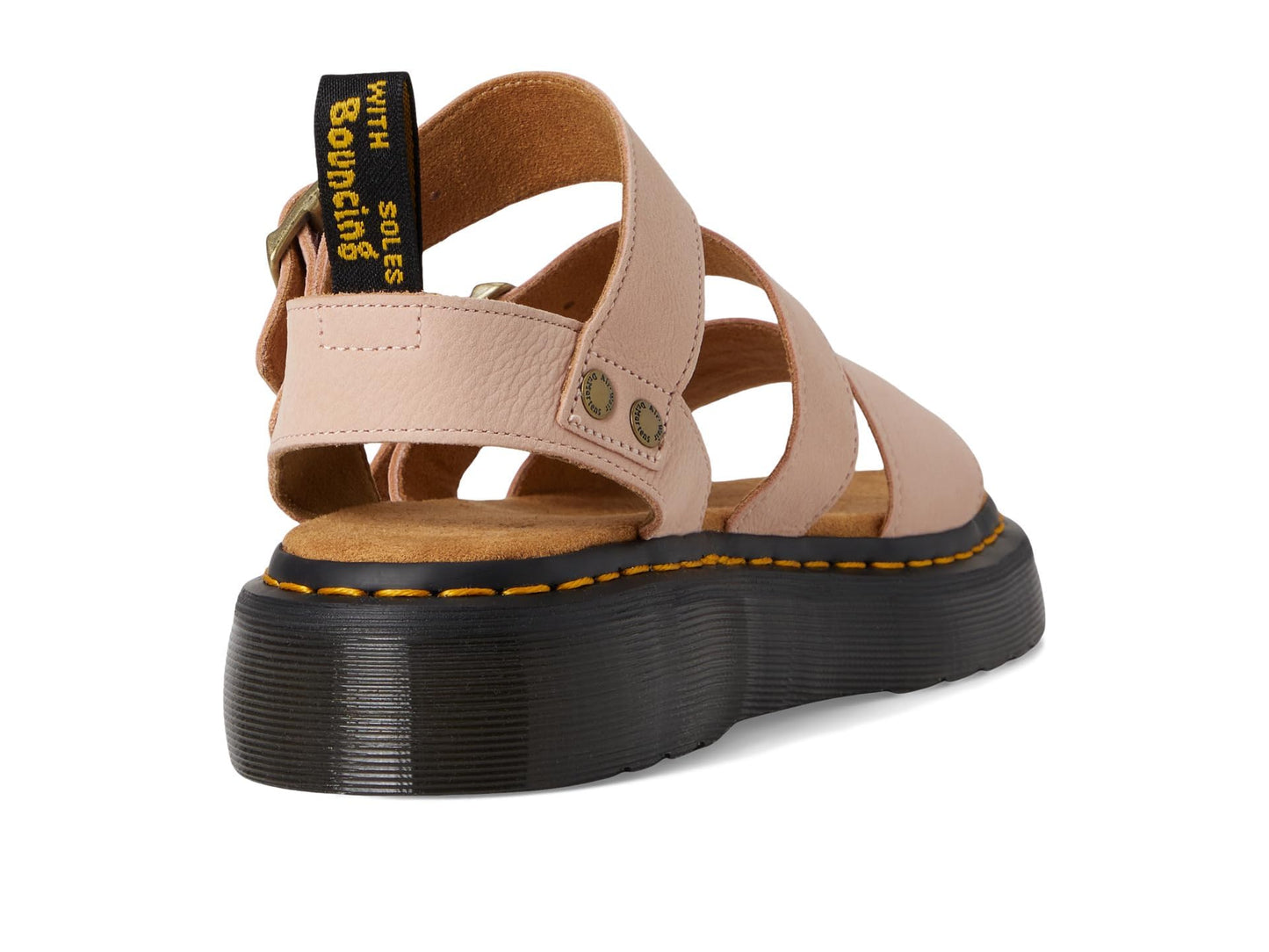 Dr. Martens, Women's, Gryphon Quad, Powder Pink, 10, Medium